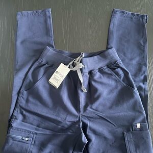 Figs Navy Scrub Trousers